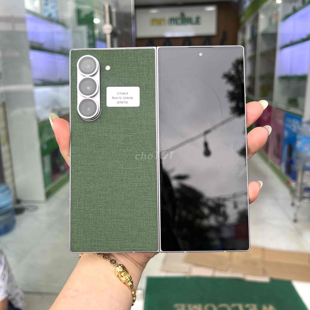 Samsung Galaxy Z Fold 6 256GB Xanh lá. Mua bán Điện thoại tại Quận Ngô Quyền Hải Phòng được đăng bởi lê thanh thuỷ hình 1