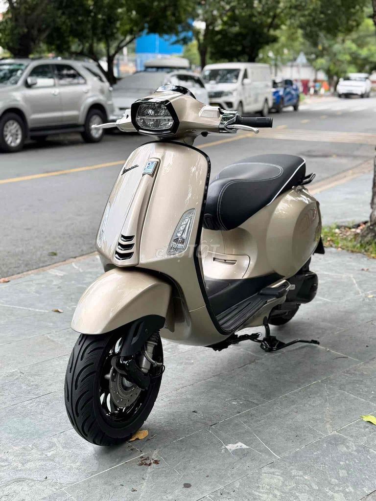Vespa Sprint ABS 2019 Коричневый микс TFT родной мотор Хошимин рассрочка