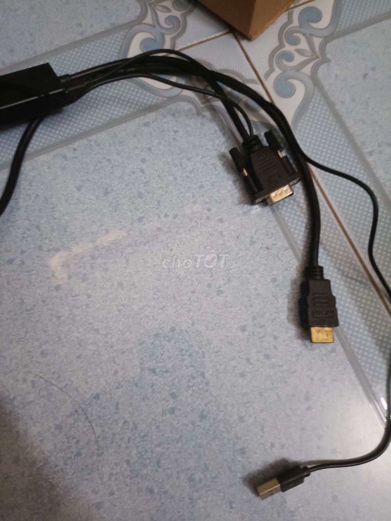 Cáp chuyển đổi HDMI sang VGA Đen. Mua bán Phụ kiện (Màn hình, Chuột...) tại Quận 4 Tp Hồ Chí Minh được đăng bởi Huy hình 1