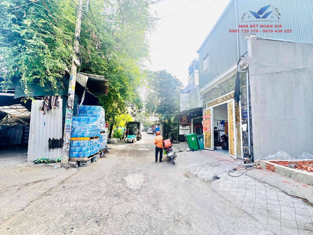 Giảm 400 triệu lô đất 4m x 23m full thổ cư hẻm 10m thông Hương Lộ 80B - ảnh 3
