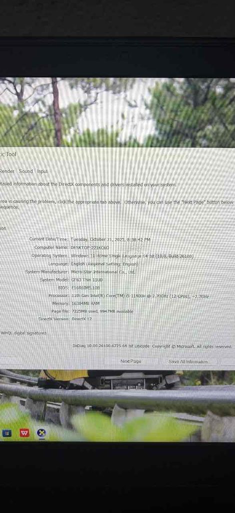 MSI GF63 Thin 11UD i5-11400H 16GB/512GB. Mua bán Laptop tại Quận Tân Phú Tp Hồ Chí Minh được đăng bởi chinh hình 1