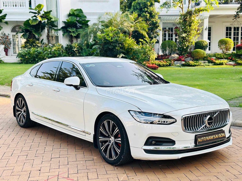 Volvo S90 LWB - 2022 - Trắng nâu siêu lướt