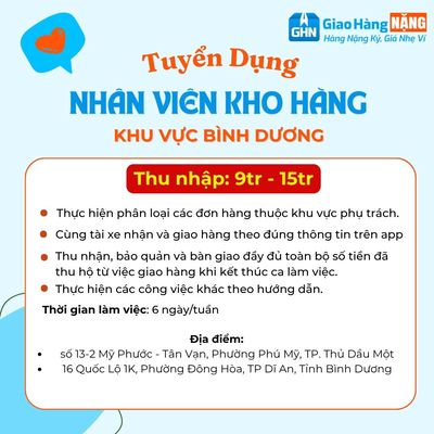 Công Ty Cổ Phần Dịch Vụ Giao Hàng Nhanh