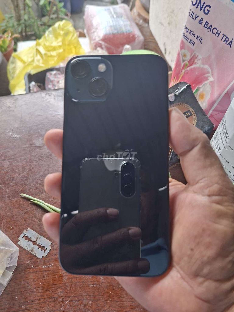 Apple iPhone 13 Đen VN/A pin 96 zin áp. Mua bán Điện thoại tại Huyện Châu Thành Sóc Trăng được đăng bởi anh sáu hình 1