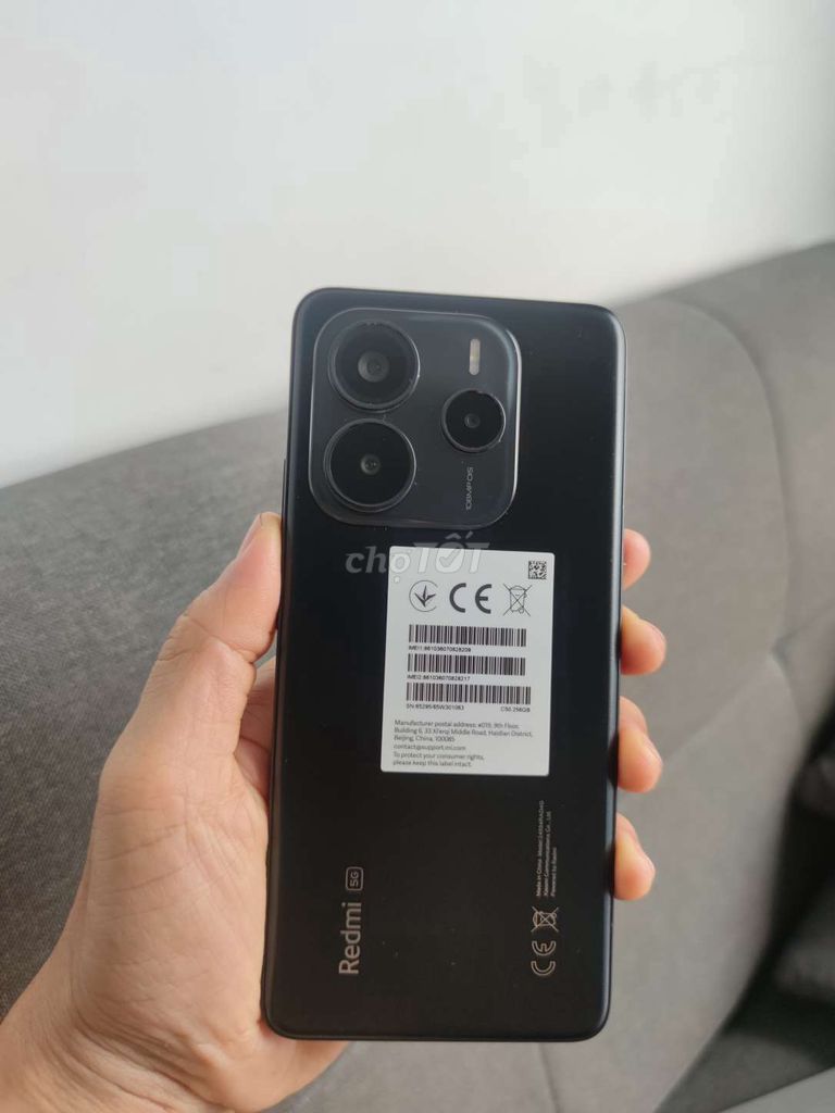 Xiaomi Redmi Note 14 5G 256G Đen. Mua bán Điện thoại tại Quận Bình Tân Tp Hồ Chí Minh được đăng bởi Lê Quốc Duy hình 1