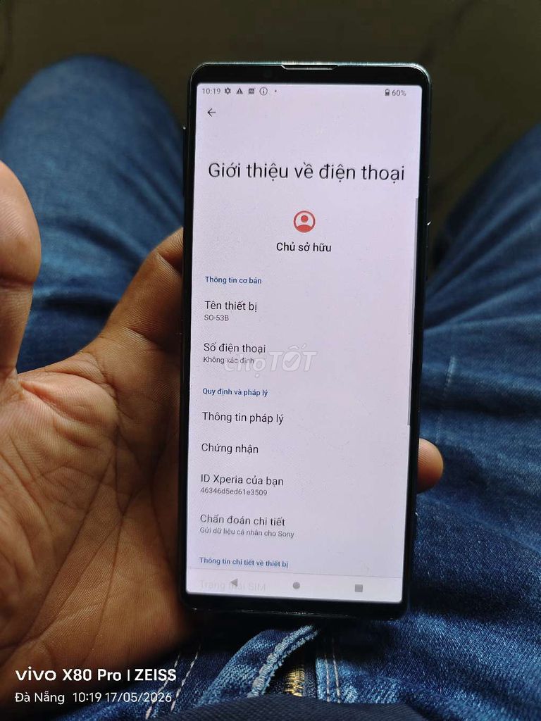 Sony Xperia 5 III Xanh Hư loa. Mua bán Điện thoại tại Huyện Hòa Vang Đà Nẵng được đăng bởi Tan Vo hình 1