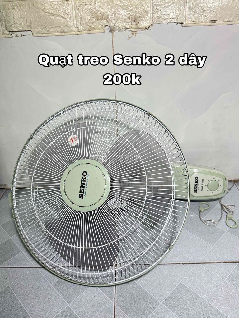 Quạt treo tường Senko 2 dây