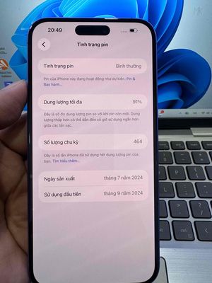 iPhone 16 Plus 256GB Xanh