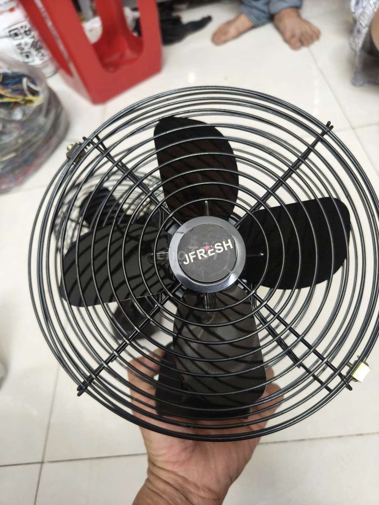 Quạt sạc mini JFRESH Đen. Mua bán Quạt tại Quận 8 Tp Hồ Chí Minh được đăng bởi cường  hình 1