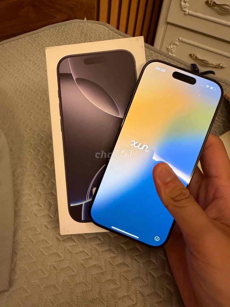 Apple iPhone 16 Pro 128GB Đen. Mua bán Điện thoại tại Quận Nam Từ Liêm Hà Nội được đăng bởi Dũng hình 1