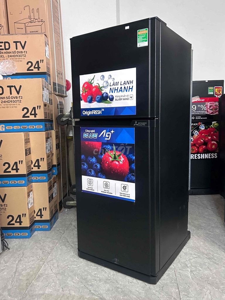 thanh lý tủ lạnh mitshubishi  180L. Mua bán Tủ lạnh tại Quận 7 Tp Hồ Chí Minh được đăng bởi Bảo Linh ST hình 1