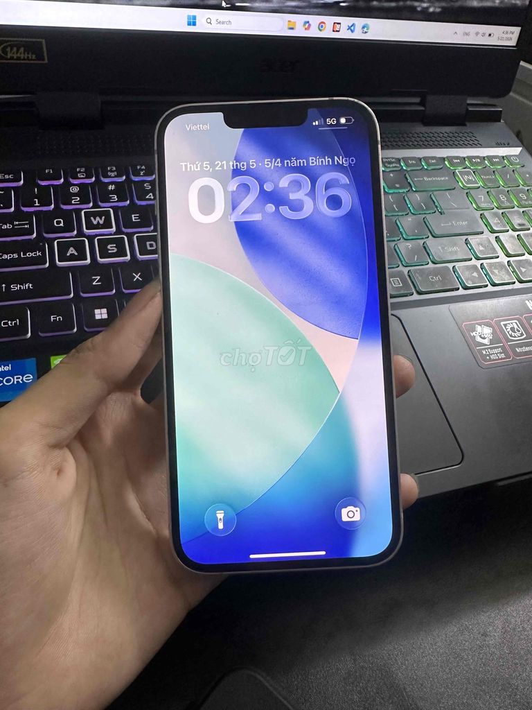 iPhone 13 hồng cho ai cần. Mua bán Điện thoại tại Quận 4 Tp Hồ Chí Minh được đăng bởi NTT hình 1