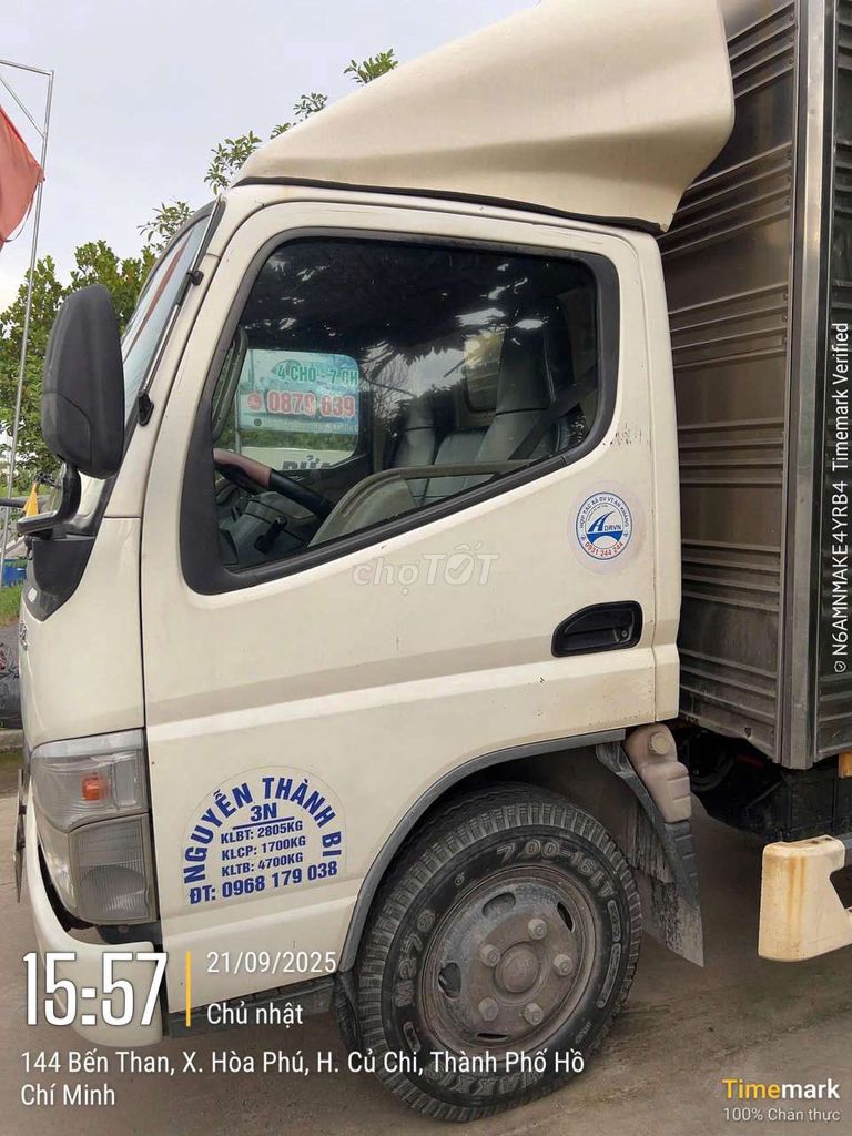 Mitsubishi Canter 3T5 2011 ở Củ Chi, hcm. Mua bán Xe tải, xe ben tại Quận 12 Tp Hồ Chí Minh được đăng bởi Tuy Energy hình 5