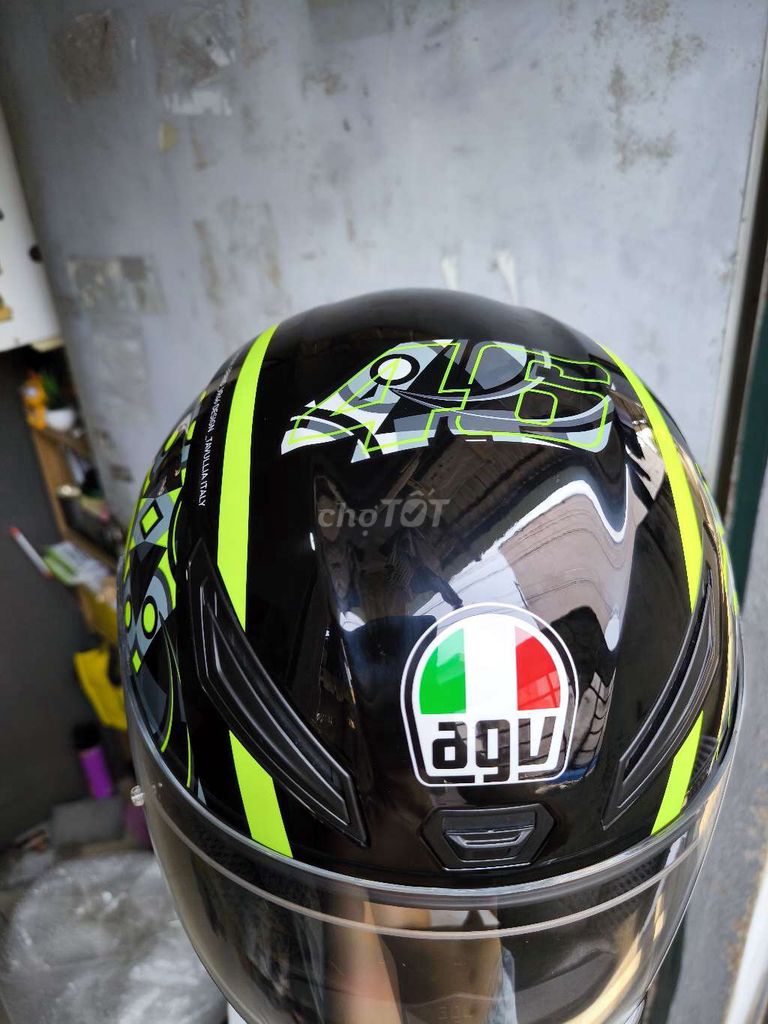 Nón agv k1 like new sẵn pinlock size M