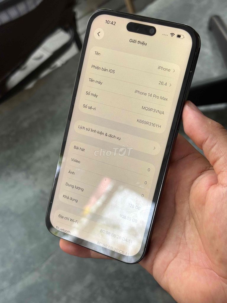 Apple iPhone 14 Pro Max QT. Mua bán Điện thoại tại Thị xã Hương Thủy Thừa Thiên Huế được đăng bởi BT Store hình 1