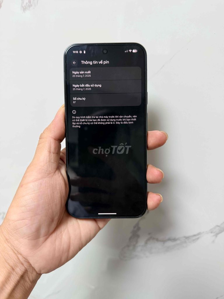 Google Pixel 10 Pro XL 256GB Đen Cận 99% nguyên z. Mua bán Điện thoại tại Quận 6 Tp Hồ Chí Minh được đăng bởi Laptop Phương Nghi hình 1
