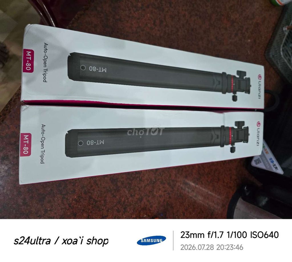 Chân máy ảnh Ulanzi MT-80 mới. Mua bán Máy ảnh, Máy quay tại Thành phố Biên Hòa Đồng Nai được đăng bởi Tuấn Anh Trần hình 1