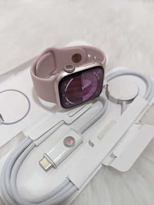 Apple Watch seri 9 hồng 41mm BH04/25
