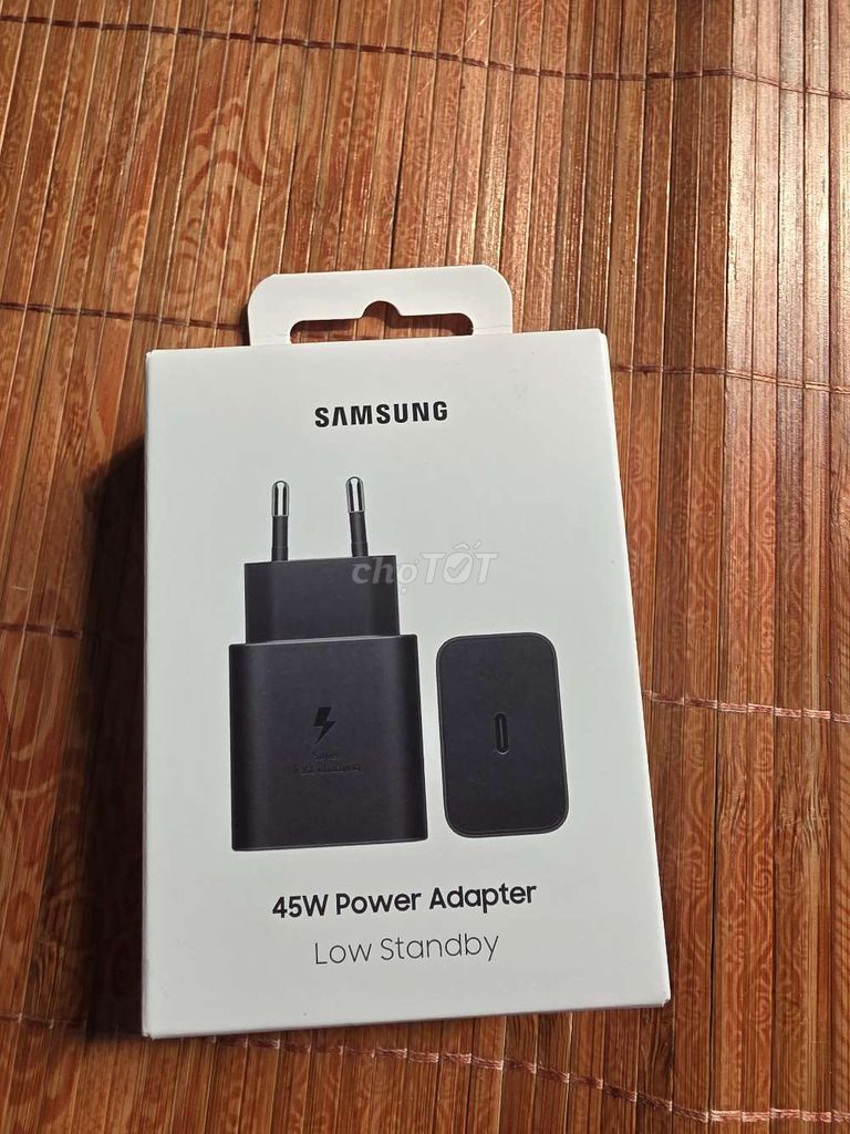 Bộ sạc Samsung Power Adapter 45W Đen chính hãng. Mua bán Phụ kiện (Màn hình, Chuột...) tại Huyện Sóc Sơn Hà Nội được đăng bởi Bao Bao hình 1