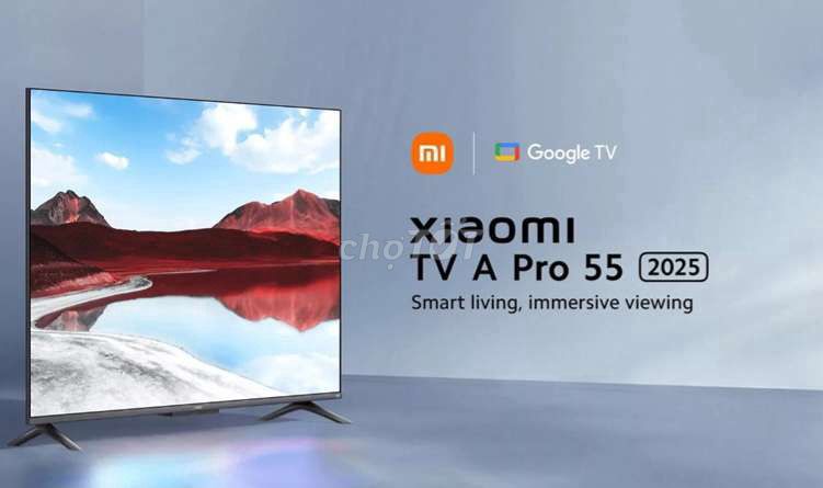 Tivi Xiaomi 55" màn Qled 4K 2024 chạy Google TV. Mua bán Tivi, Âm thanh tại Quận 7 Tp Hồ Chí Minh được đăng bởi Hoàng Long Tivi  hình 1
