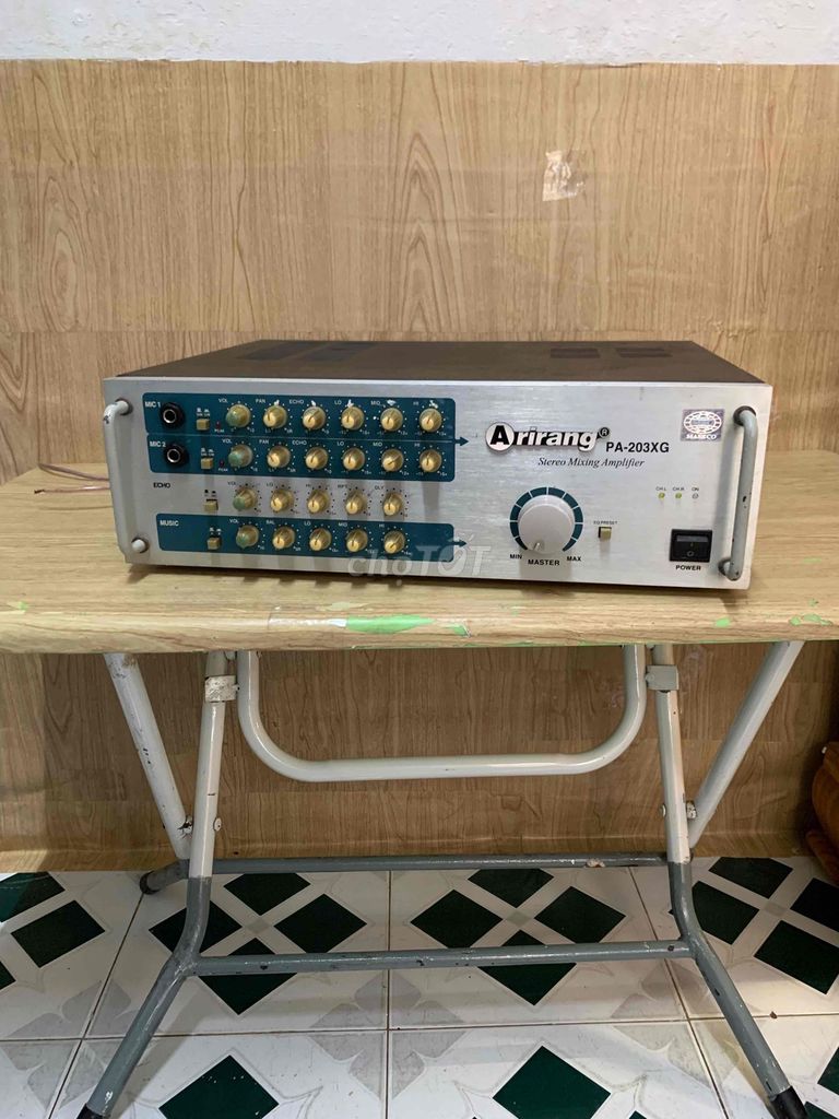 Amply Arirang PA-203XG Bạc Đã sử dụng. Mua bán Tivi, Âm thanh tại Quận Thanh Khê Đà Nẵng được đăng bởi Huy Hoàng chuyên trao đổi ký gửi loa Amly các loại hình 1