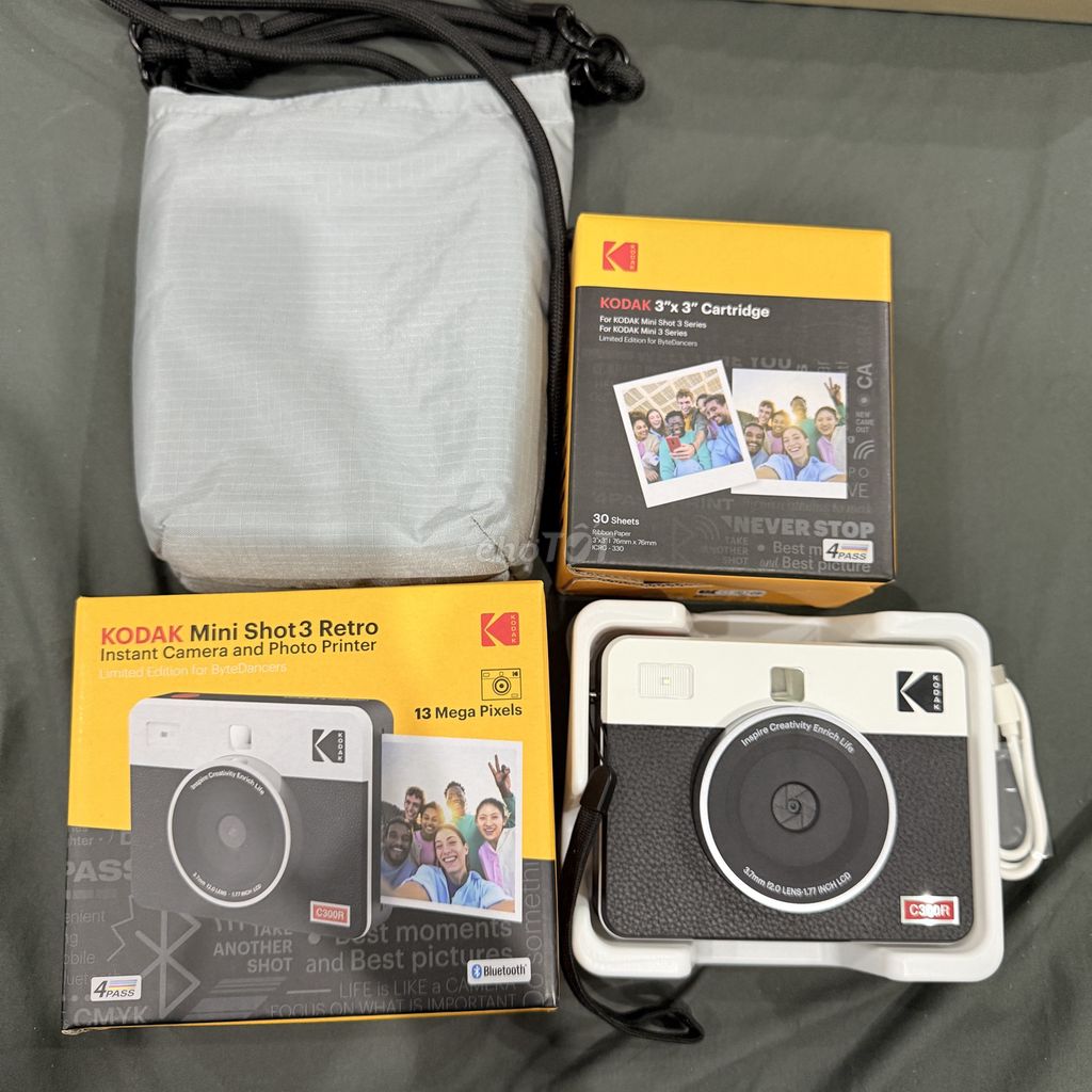 Máy ảnh Kodak Mini Shot3 Retro - tặng phim + túi. Mua bán Máy ảnh, Máy quay tại Quận 1 Tp Hồ Chí Minh được đăng bởi Lê Quỳnh Phương hình 1