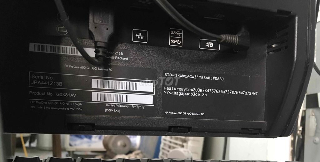 hp pro one 600. màn lớn rõ đẹp.. Mua bán Máy tính để bàn tại Huyện Hóc Môn Tp Hồ Chí Minh được đăng bởi phướng ho hình 4