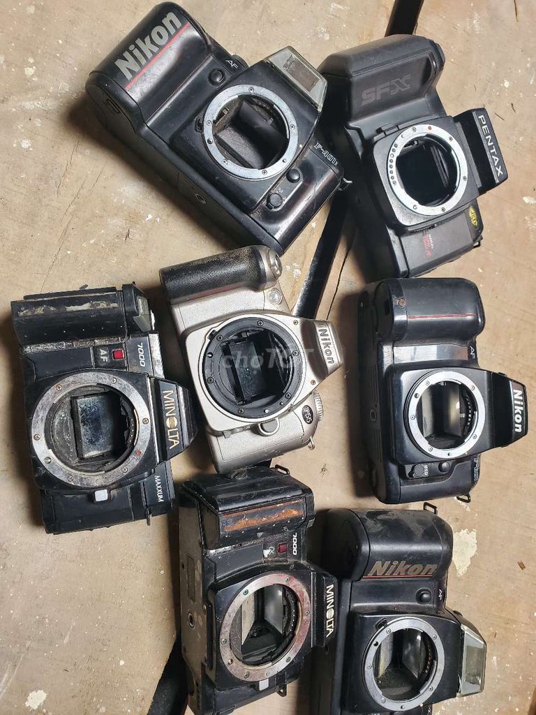 Máy ảnh film Nikon Pentax Minolta. Mua bán Máy ảnh, Máy quay tại Quận 11 Tp Hồ Chí Minh được đăng bởi HienKV hình 1