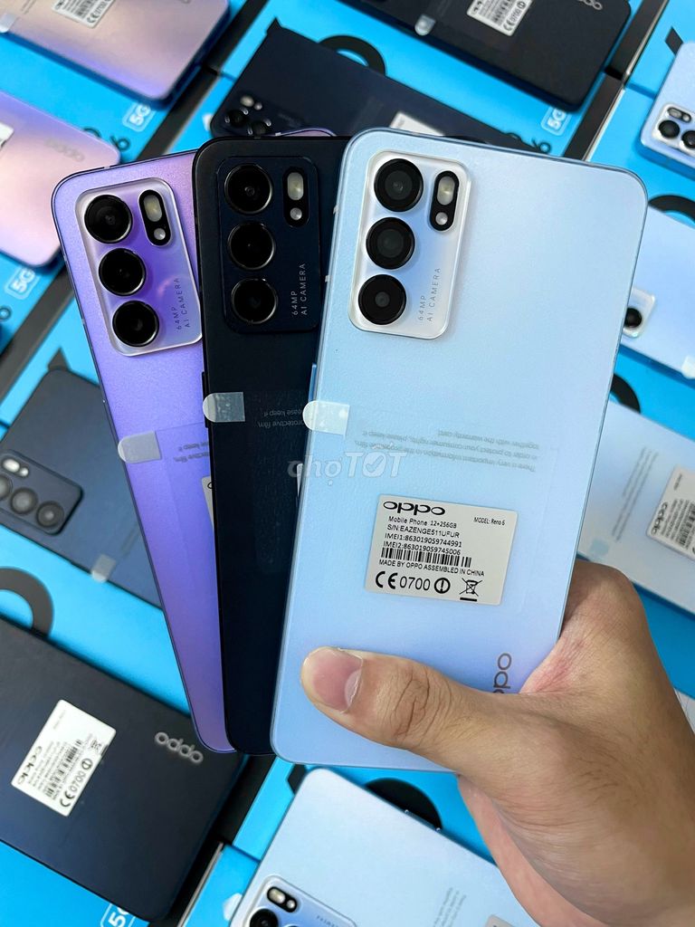 OPPO Reno6 5G 8GB/256GB quốc tế nguyên zin mới