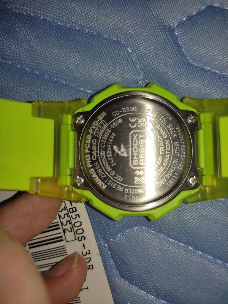Casio G-SHOCK GD-B500 Xanh neon (New/fulbox). Mua bán Đồng hồ tại Thành phố Vũng Tàu Bà Rịa - Vũng Tàu được đăng bởi Hung Anh hình 2