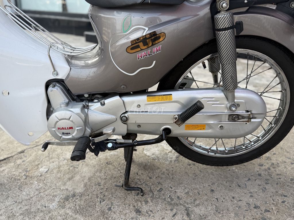 Xe máy Super Cup Halim 50cc Xám Trắng. Mua bán Xe máy tại Huyện Trảng Bom Đồng Nai được đăng bởi Trần đình trung  hình 7