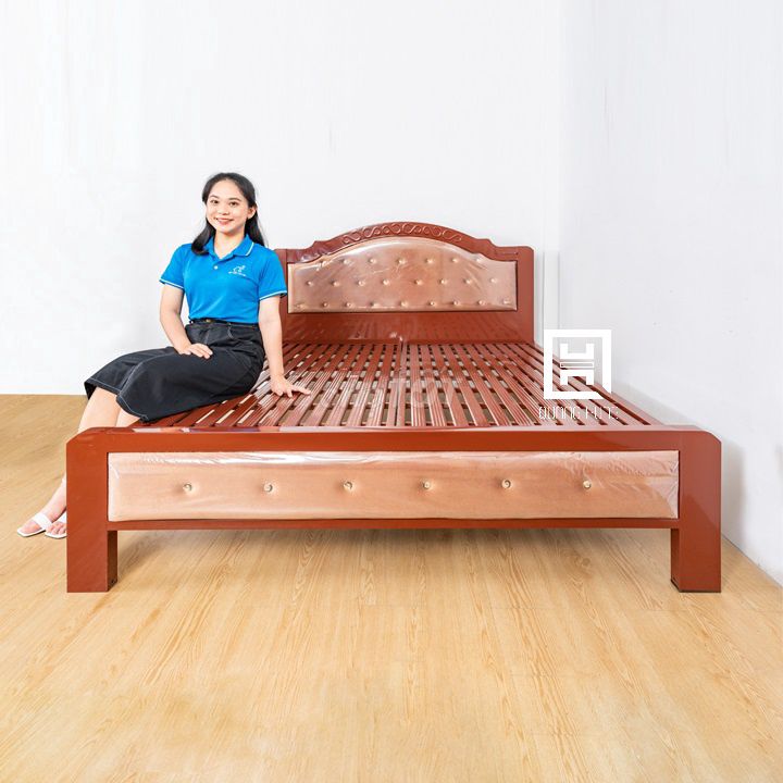 Giường sắt Sắt sơn tĩnh điện = GIƯỜNG SẮT HỘP 5X10. Mua bán Giường, chăn ga gối nệm tại Quận 8 Tp Hồ Chí Minh được đăng bởi Nội thất Quang Hùng hình 1