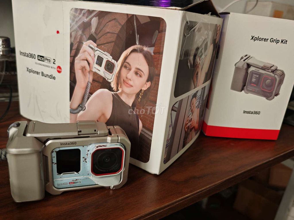 Camera Insta360 Ace Pro 2 Xám. Mua bán Máy ảnh, Máy quay tại Quận Thanh Xuân Hà Nội được đăng bởi Long hình 1