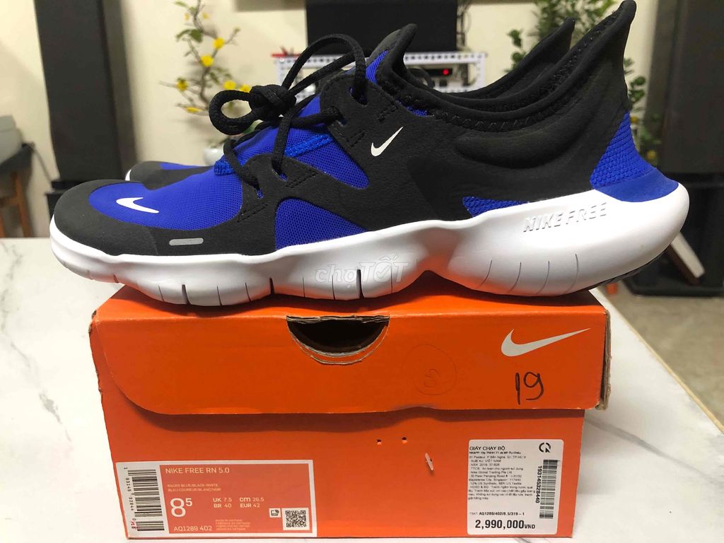 giày chạy Nike free run size 42