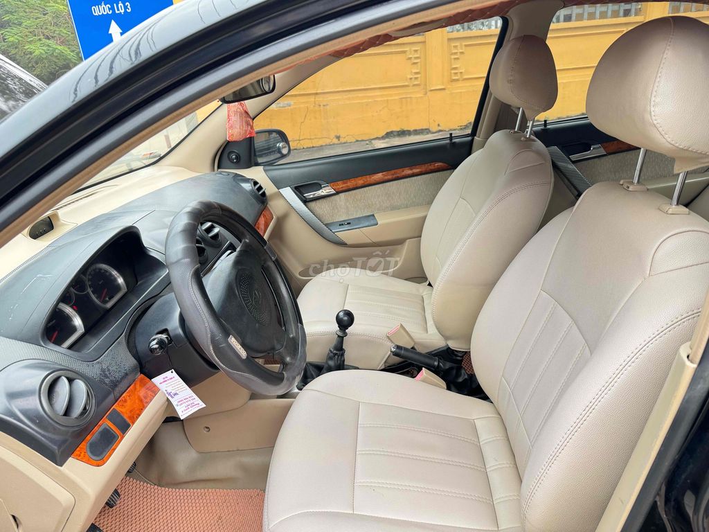 Daewoo Gentra 2009 Số sàn Đen. Mua bán Ô tô tại Huyện Sóc Sơn Hà Nội được đăng bởi Anh Chiến hình 11