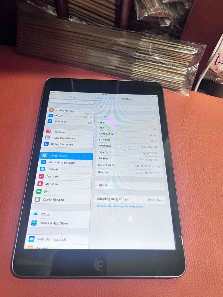Apple iPad 16GB Xám. Mua bán Máy tính bảng tại Quận Tây Hồ Hà Nội được đăng bởi LAN hình 1