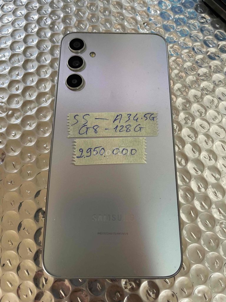 Samsung galaxy A34 5G  8/128gb. Mua bán Điện thoại tại Quận Ninh Kiều Cần Thơ được đăng bởi Cầm Đồ Anh Quý hình 1