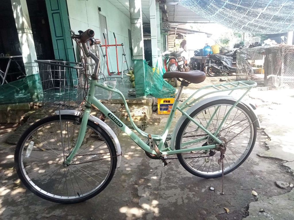Xe đạp Abraham khung Thép Nhật Bản. Mua bán Xe đạp tại Huyện Tân Phú Đông Tiền Giang được đăng bởi Tuyết Ngọc hình 2