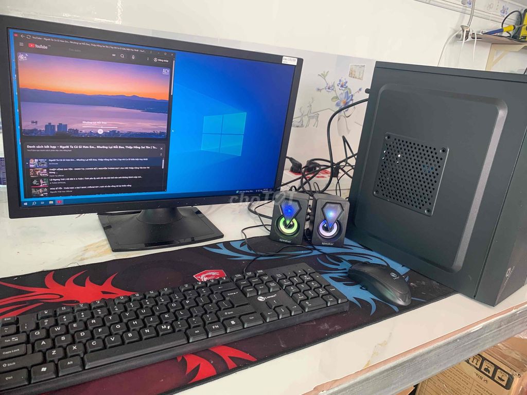 Máy tính để bàn i5 8GB/128GB 22 inch Đen. Mua bán Máy tính để bàn tại Huyện Duyên Hải Trà Vinh được đăng bởi Máy Tính Đăng Khôi  hình 1