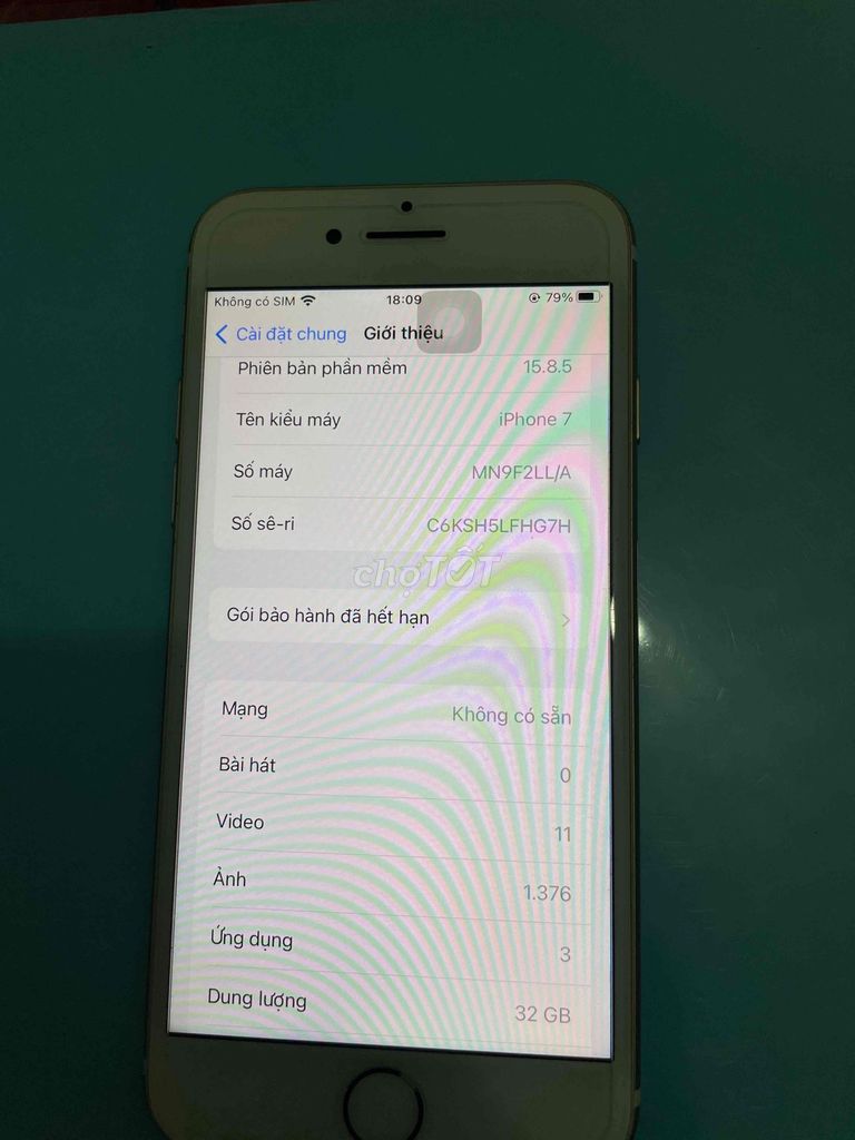 Apple iPhone 7 32GB. Mua bán Điện thoại tại Huyện Mang Thít Vĩnh Long được đăng bởi Thanh Duy hình 1