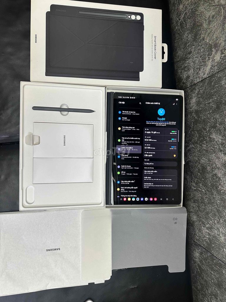 Samsung Galaxy Tab S9 FE+ Wifi Xám. Mua bán Máy tính bảng tại Quận Tân Phú Tp Hồ Chí Minh được đăng bởi Kelvin Truong hình 1