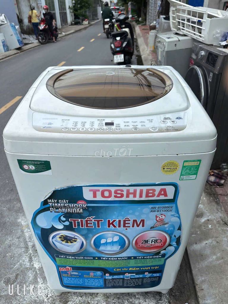 Máy giặt Toshiba 10kg AW-B1000GV. Mua bán Máy giặt tại Quận Ninh Kiều Cần Thơ được đăng bởi Hữu Nghị Mua Bán Mặt Hàng Điện Lạnh hình 1