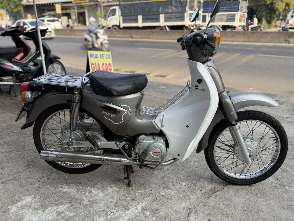Xe máy Super Cup Halim 50cc Xám Trắng. Mua bán Xe máy tại Huyện Trảng Bom Đồng Nai được đăng bởi Trần đình trung  hình 5