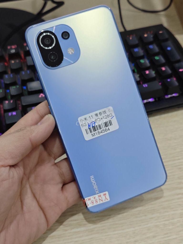 Xiaomi Mi 11 Lite 5G 8/128 Xanh sạc 67w có COD. Mua bán Điện thoại tại Quận Ba Đình Hà Nội được đăng bởi Android Top hình 1