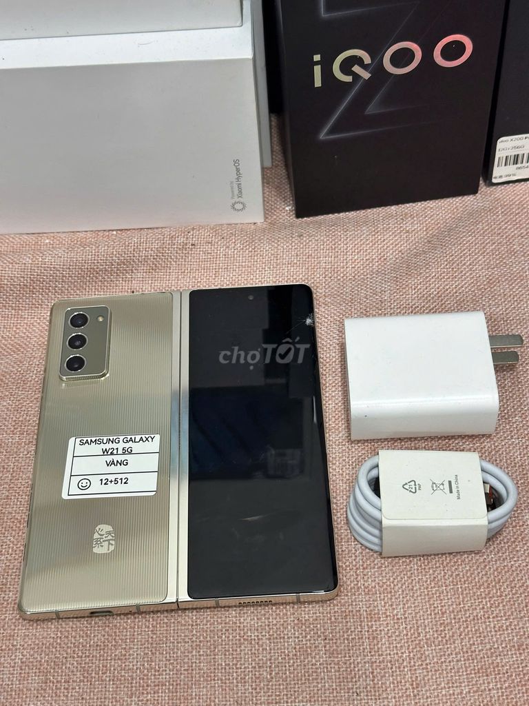 Samsung Galaxy W21 5G 12/512 Vàng sạc có ship COD. Mua bán Điện thoại tại Quận Hoàng Mai Hà Nội được đăng bởi Trần Ngọc Hiếu hình 1