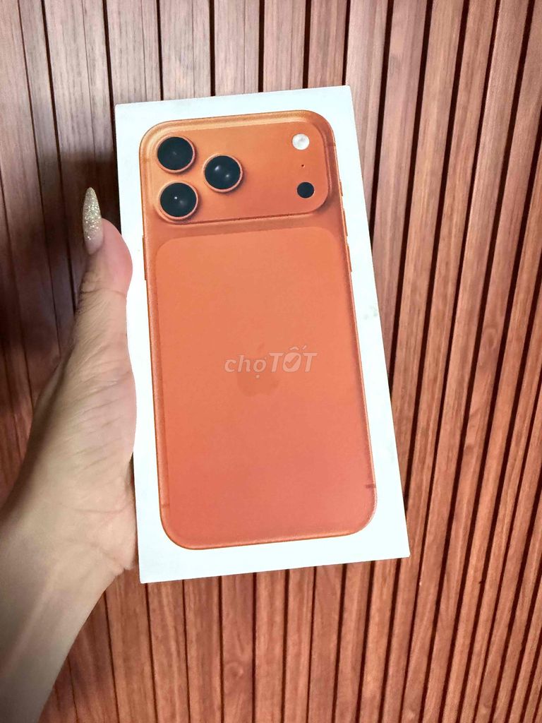 IPhone 17ProMax, 256GB màu cam, máy chưa Active. Mua bán Điện thoại tại Huyện Củ Chi Tp Hồ Chí Minh được đăng bởi Trang Minh hình 1