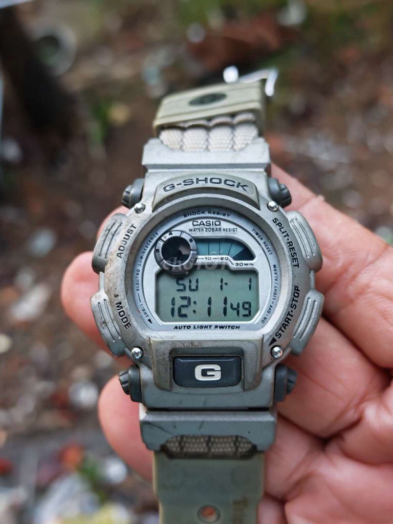 Casio G-Shock DW-9000 Xám Nhựa. Mua bán Đồng hồ tại Thành phố Nha Trang Khánh Hòa được đăng bởi ĐỒNG HỒ SI hình 1
