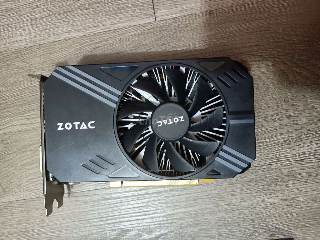 Card đồ họa Zotac GTX 1060 6GD5 Đen. Mua bán Linh kiện (RAM, Card...) tại Quận 3 Tp Hồ Chí Minh được đăng bởi Đinh Tiến Chọt hình 1