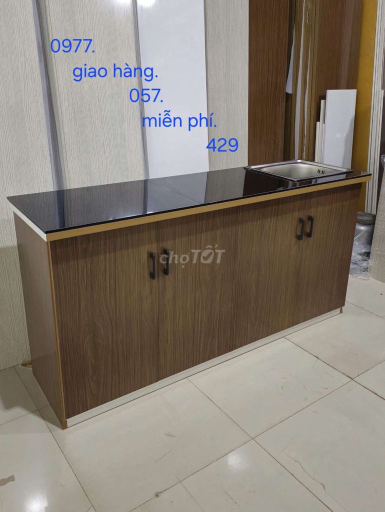 Tủ bếp Nhựa đài loan 1m65cm.nhựa ABS Vân gỗ. Mua bán Tủ, kệ gia đình tại Thành phố Thủ Đức Tp Hồ Chí Minh được đăng bởi lê xuân hình 1