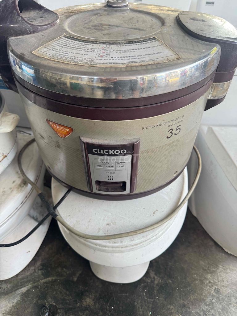 Nồi cơm điện Cuckoo CR-3521 Nâu Bạc Hàn Quốc. Mua bán Bếp, lò, đồ điện nhà bếp tại Huyện Củ Chi Tp Hồ Chí Minh được đăng bởi Duy Nguyên hình 1